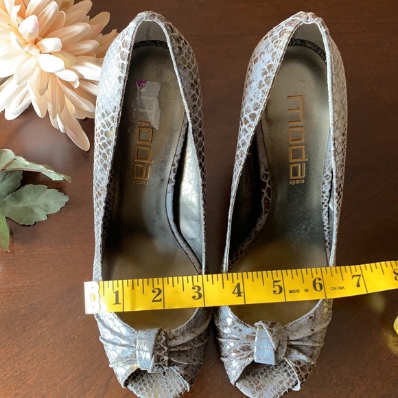 Beautiful new 4 inch high heels by Moda Spana Sz: 7M - Picture 11 of 17